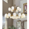 모리나 2단 23등 대형샹들리에 복층샹들리에