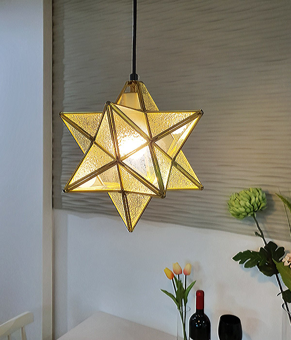 샤이니 식탁조명등 별 펜던트